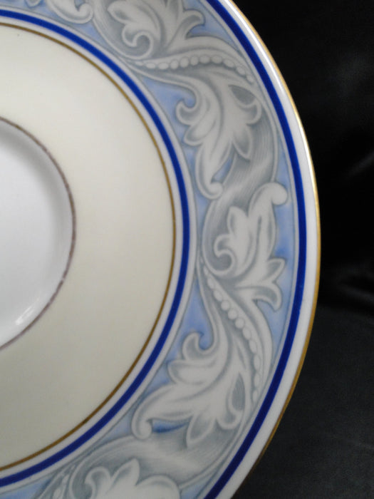 Royal Doulton The Tewkesbury, Scrolls on Blue Rim: Cup & Saucer Set (s), 2 3/8"