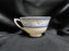 Royal Doulton The Tewkesbury, Scrolls on Blue Rim: Cup & Saucer Set (s), 2 3/8"