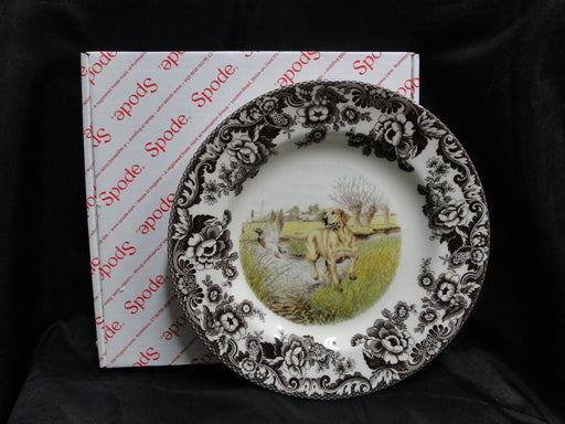 Spode Woodland Yellow Labrador Hunting Dog: NEW Dinner Plate (s) 10 1/2", Box
