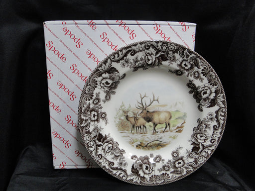 Spode Woodland Winter Scenes Elk: NEW Dinner Plate (s), 10 1/2", Box