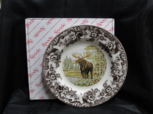 Spode Woodland Majestic Moose, England: NEW Dinner Plate (s), 10 1/2", Box