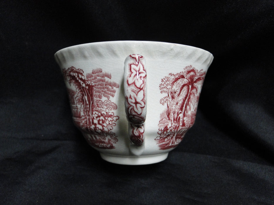 Mason's Vista Pink, Transferware: 2 5/8" Oversized Cup Only, Crazing