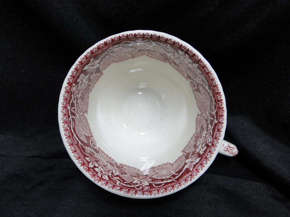 Mason's Vista Pink, Transferware: 2 5/8" Oversized Cup Only, Crazing