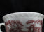 Mason's Vista Pink, Transferware: 2 5/8" Oversized Cup Only, Crazing