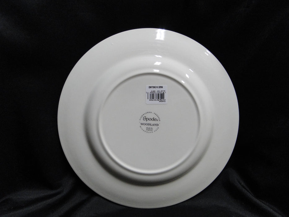 Spode Woodland Flat Coat Pointer Hunting Dog: NEW Dinner Plate, 10 1/2", Box
