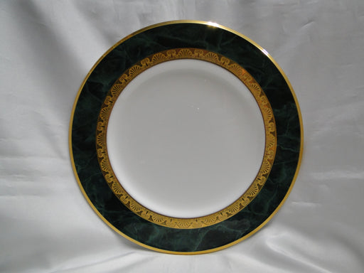 Noritake Fitzgerald, 4712, Green Marble, Gold: Dinner Plate (s), 10 3/4"