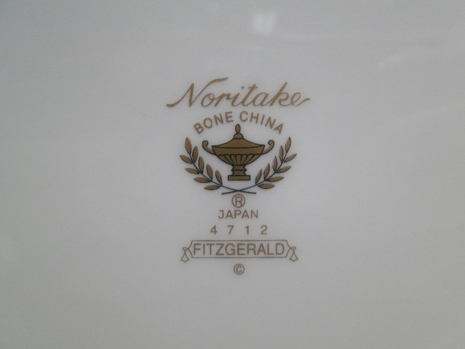 Noritake Fitzgerald, 4712, Green Marble, Gold: Dinner Plate (s), 10 3/4"