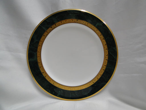 Noritake Fitzgerald, 4712, Green Marble, Gold: Salad Plate (s), 8 1/2"