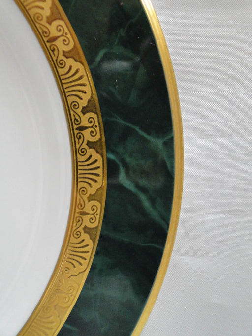 Noritake Fitzgerald, 4712, Green Marble, Gold: Salad Plate (s), 8 1/2"