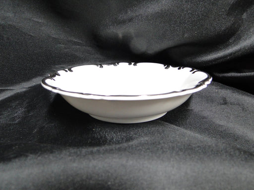 Hutschenreuther Revere, White w/ Platinum: Fruit Bowl (s), 5 1/4" x 1 1/4"