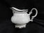 Hutschenreuther Revere, White w/ Platinum: Creamer / Cream Pitcher, 4"