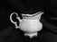 Hutschenreuther Revere, White w/ Platinum: Creamer / Cream Pitcher, 4"
