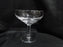 Barthmann Narziss, Cut Panels & Stem: Champagne / Sherbet (s), 4 3/8" Tall