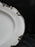 Hutschenreuther Revere, White w/ Platinum: Oval Serving Platter, 12 7/8" x 9"