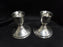 Preisner 26, Sterling: Pair of Console Candleholders, 2 7/8" Tall