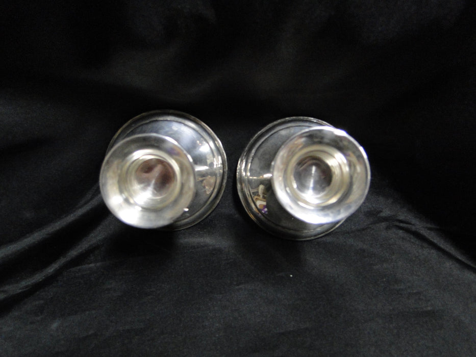 Preisner 26, Sterling: Pair of Console Candleholders, 2 7/8" Tall