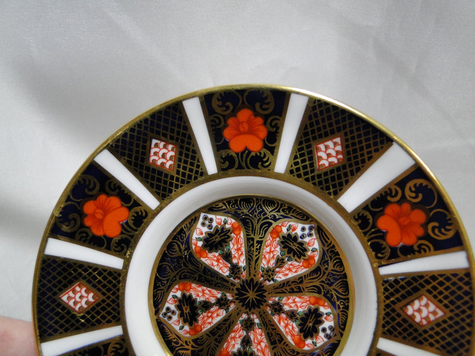 Royal Crown Derby Old Imari: Demitasse Smooth, Flat Cup & Saucer Set, 2 3/8"