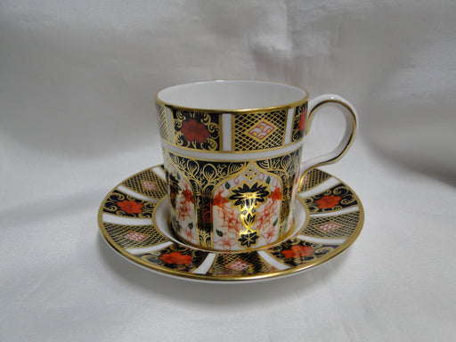 Royal Crown Derby Old Imari: Demitasse Smooth, Flat Cup & Saucer Set, 2 3/8"