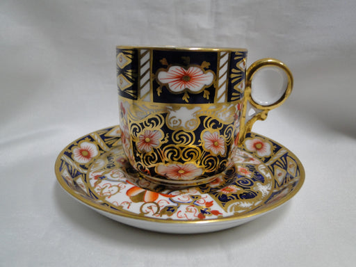 Royal Crown Derby Traditional Imari: Demitasse Flat Cup & Saucer Set, 2 1/4"