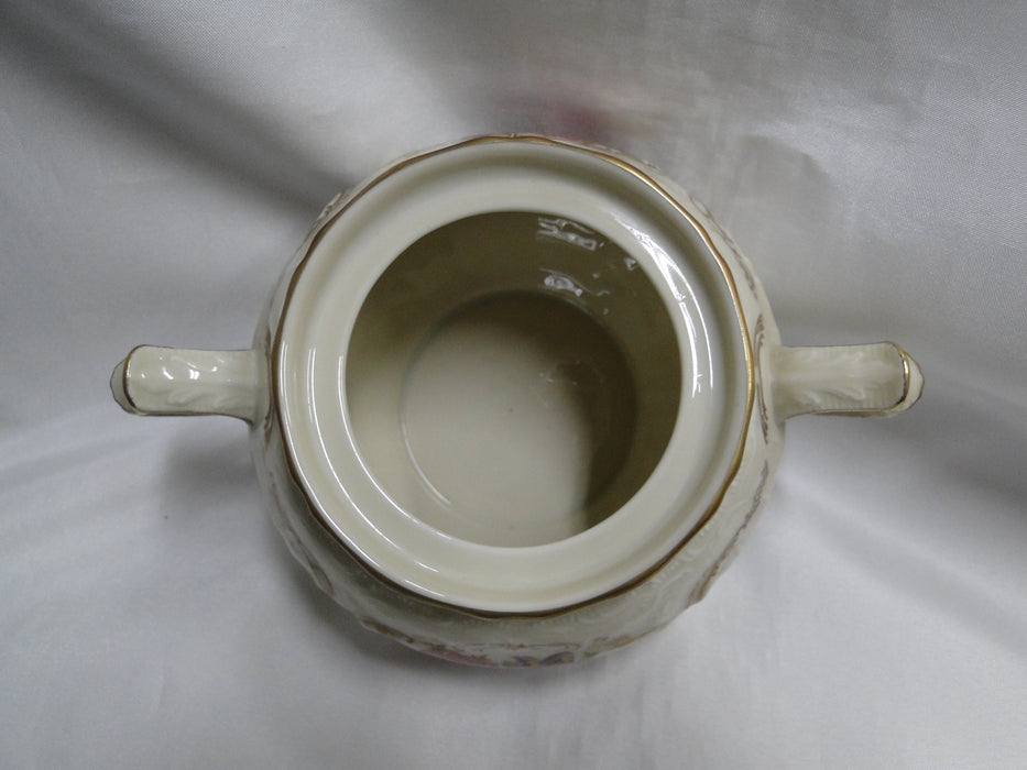 Rosenthal Diplomat Florals w/ Ivory Handle, Sanssouci: Sugar Bowl & Lid