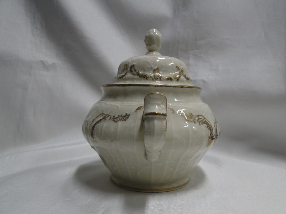 Rosenthal Diplomat Florals w/ Ivory Handle, Sanssouci: Sugar Bowl & Lid