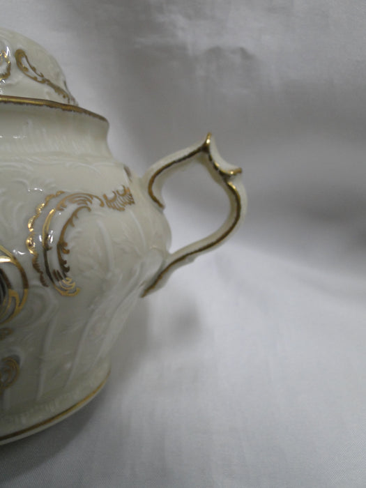 Rosenthal Diplomat Florals w/ Ivory Handle, Sanssouci: Sugar Bowl & Lid