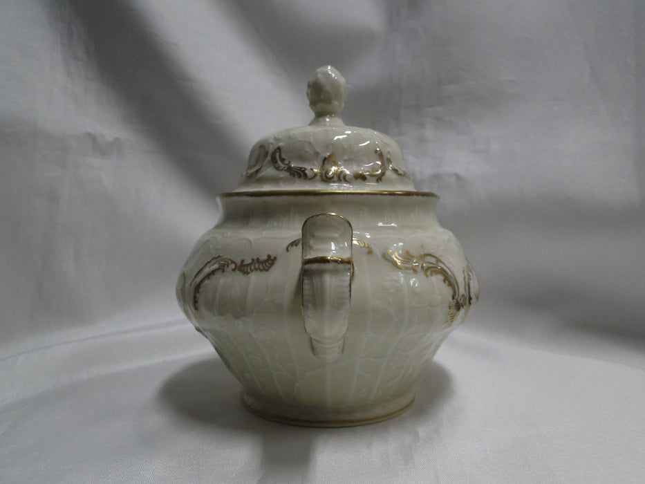 Rosenthal Diplomat Florals w/ Ivory Handle, Sanssouci: Sugar Bowl & Lid