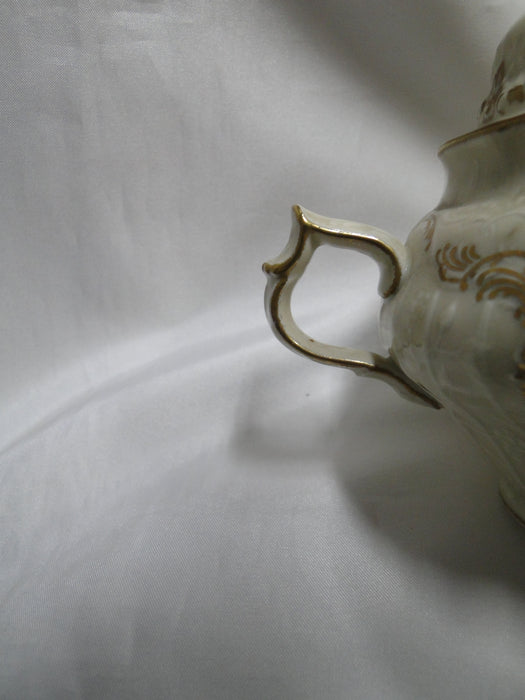 Rosenthal Diplomat Florals w/ Ivory Handle, Sanssouci: Sugar Bowl & Lid