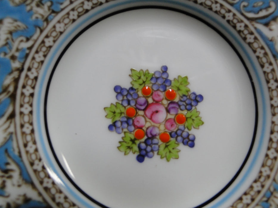 Wedgwood Florentine Turquoise, Fruit, Dragons: Demitasse Cup & Saucer, 2 1/4"