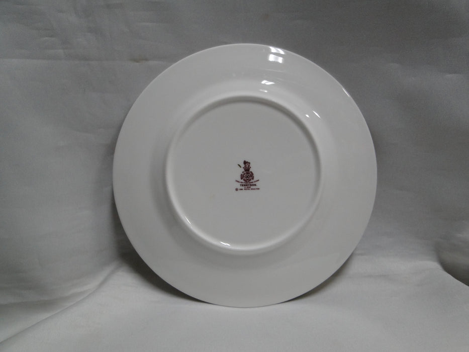 Royal Doulton Tennyson, Maroon Band, Gold Scrolls: Bread Plate (s), 6 5/8"