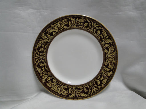 Royal Doulton Tennyson, Maroon Band, Gold Scrolls: Salad Plate (s), 8"