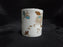 Tuscan D1844, Brown & Turquoise Tree & Flowers: Demi Cup & Saucer Set, 2 1/4"