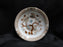 Tuscan D1844, Brown & Turquoise Tree & Flowers: Demi Cup & Saucer Set, 2 1/4"