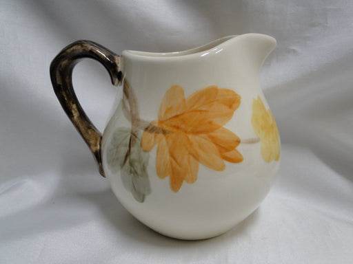 Franciscan October, USA, Fall Leaves: Creamer / Cream Pitcher, 4 1/8" Tall