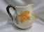 Franciscan October, USA, Fall Leaves: Creamer / Cream Pitcher, 4 1/8" Tall