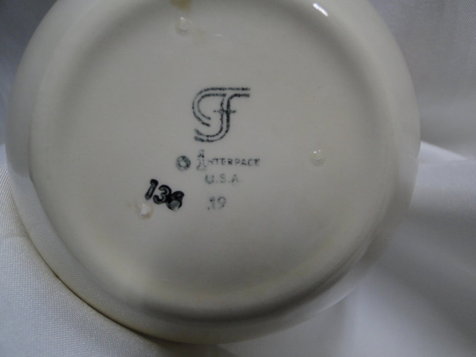 Franciscan October, USA, Fall Leaves: Creamer / Cream Pitcher, 4 1/8" Tall