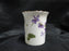 Hammersley Victorian Violets, Purple Flowers: Demi Cup & Saucer Set, 2 5/8"