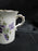 Hammersley Victorian Violets, Purple Flowers: Demi Cup & Saucer Set, 2 5/8"