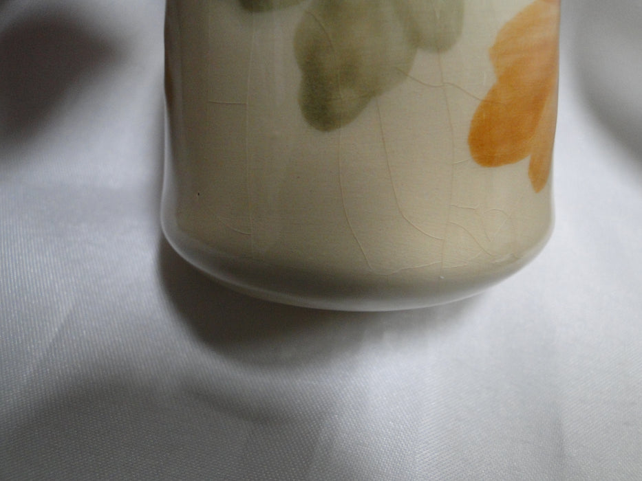 Franciscan October, USA, Fall Leaves: Salt OR Pepper Shaker, 3", 2 Hole, Crazing