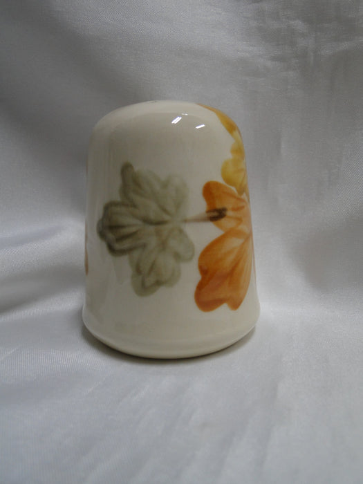 Franciscan October, USA, Fall Leaves: Salt OR Pepper Shaker, 3", 3 Hole, Crazing