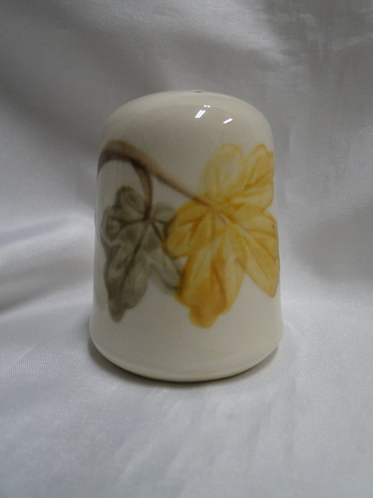 Franciscan October, USA, Fall Leaves: Salt OR Pepper Shaker, 3", 3 Hole, Crazing