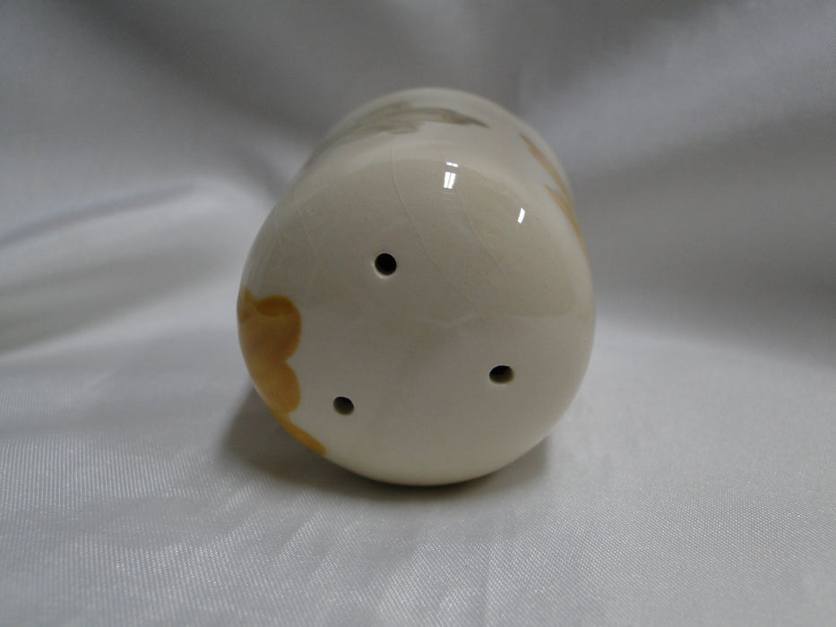 Franciscan October, USA, Fall Leaves: Salt OR Pepper Shaker, 3", 3 Hole, Crazing