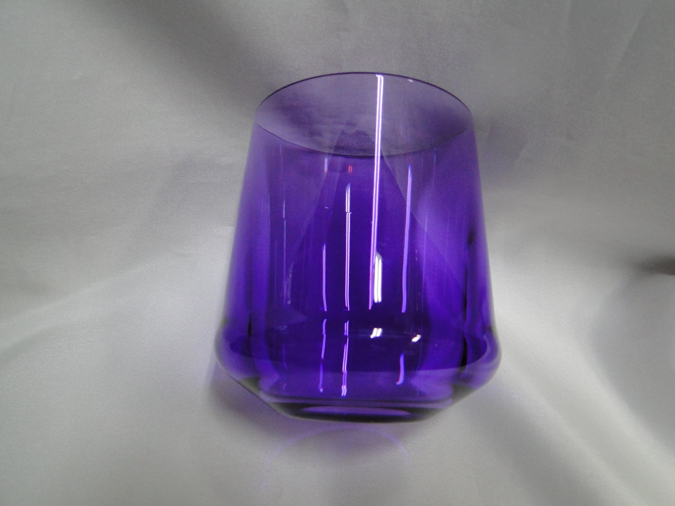 Steelite Aspen Summit, Polycrystal: NEW Purple Stemless Wine Glass (es), 4"