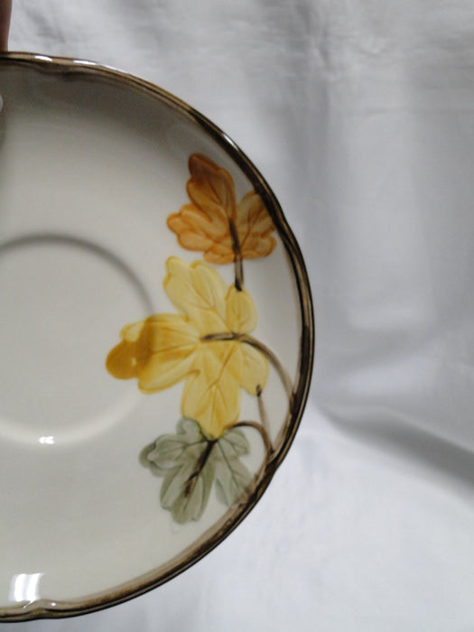 Franciscan October, USA, Fall Leaves: 5 7/8" Saucer (s) Only, No Cup
