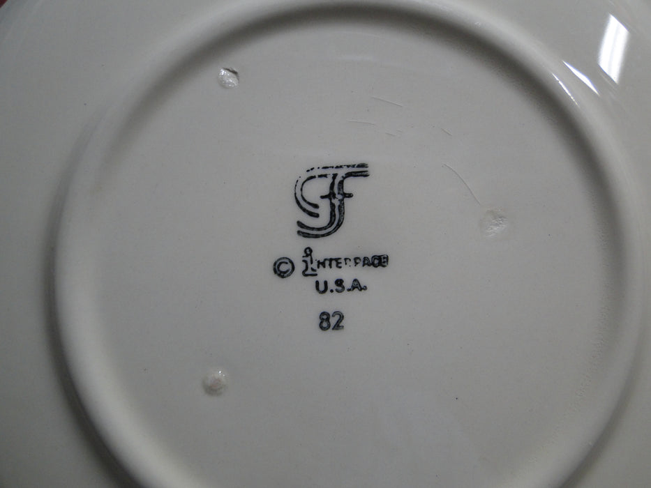 Franciscan October, USA, Fall Leaves: 5 7/8" Saucer (s) Only, No Cup