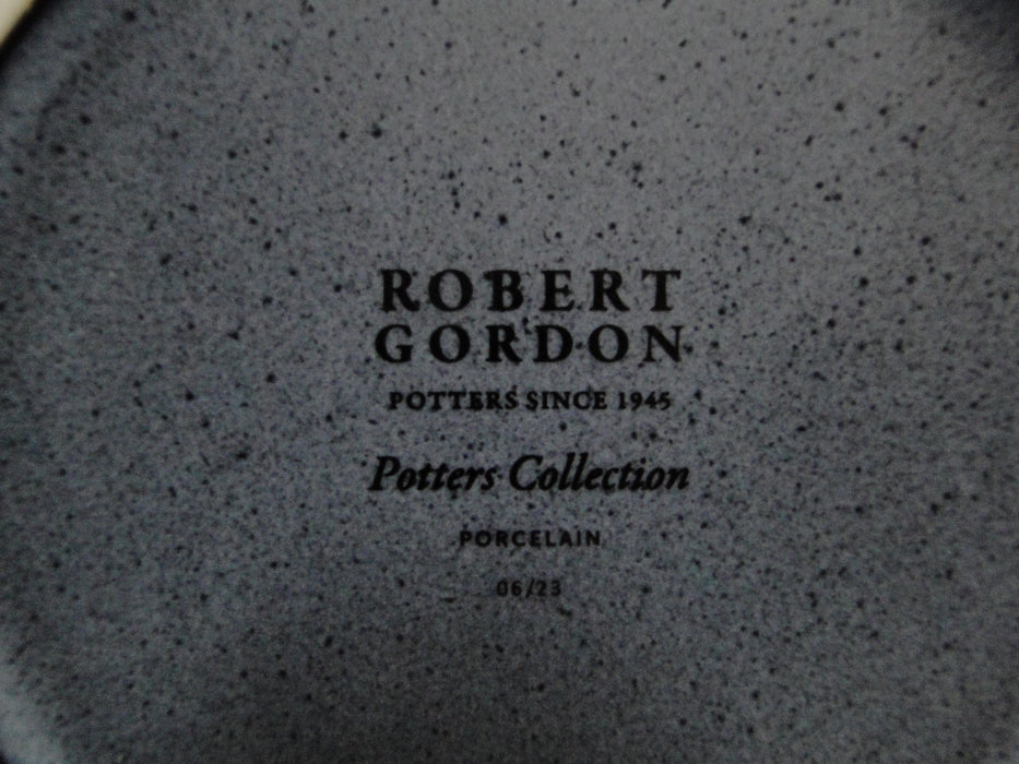 Steelite Robert Gordon Potter's Collection: Storm (Blue) Coupe Salad Plate, 7.5"
