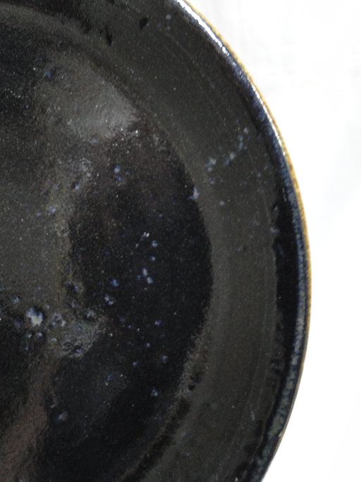 Steelite Craft, England: NEW Licorice (Black) Coupe Salad Plate (s), 8"