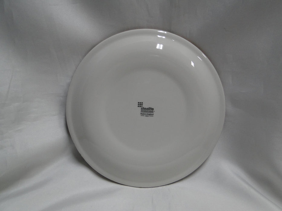 Steelite Craft, England: NEW Licorice (Black) Coupe Salad Plate (s), 8"