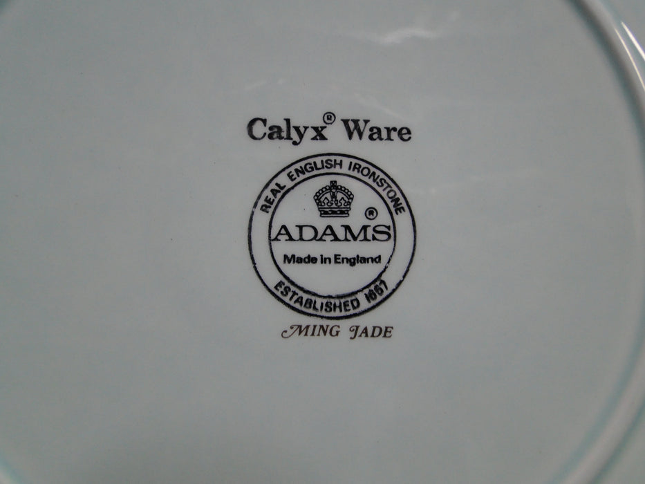 Adams Ming Jade, Calyx Ware, Flowers: Dinner Plate (s), 10 1/4"