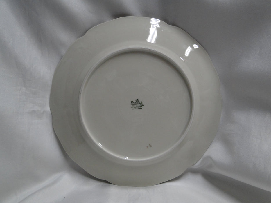 Rosenthal R53, Diplomat Pink Rose Florals, Sanssouci: Dinner Plate, 10 1/8"